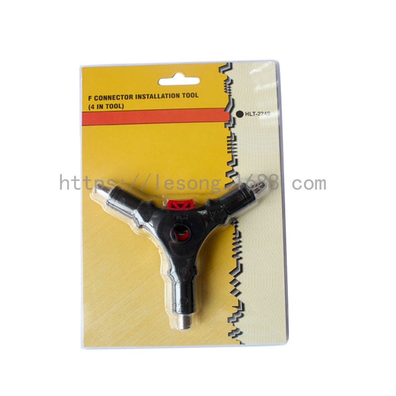 旋转式四合一 -5-7英制RG59/6同轴电缆电线 剥线扩线助力助推器