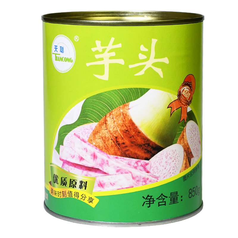 即食糖水荔浦芋头块罐头