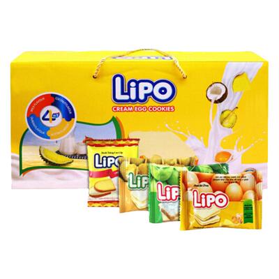 进口越南礼盒Lipo面包干
