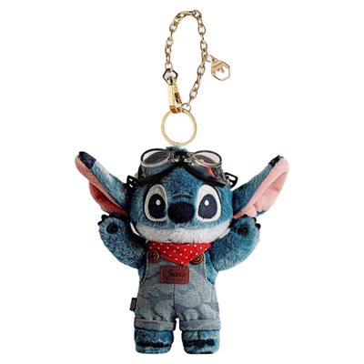 正版牛仔史迪奇毛绒公仔挂件可爱书包挂饰小玩偶钥匙扣高级感礼物