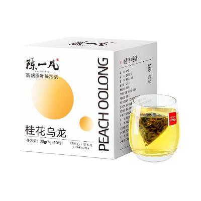 陈一凡桂花乌龙茶独立冷泡茶盒装