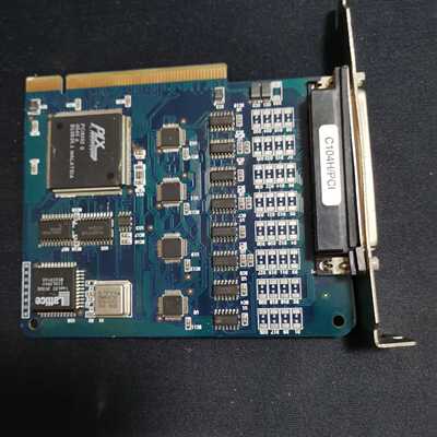 摩莎拆机C104H/ PCI 四口串口卡 PCI 总线数据卡