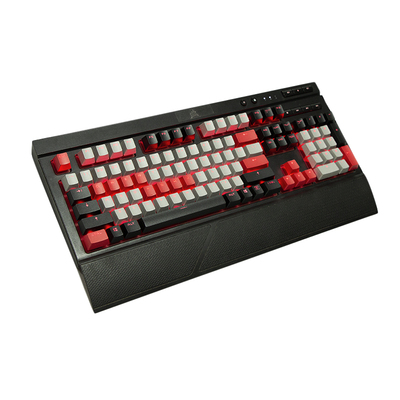 k68海盗船pbt透光增补机械键盘