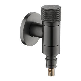 OMO全铜洗衣机水龙头自动止水阀专用止逆阀水嘴角阀家用46分通用