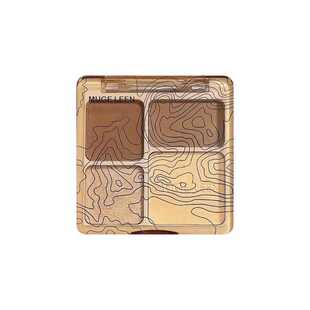 四色修容盘哑光高光提亮面部鼻影阴影三合一体盘平价学生党彩妆盘