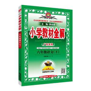 新版薛金星小学教材全解六年级下册语文