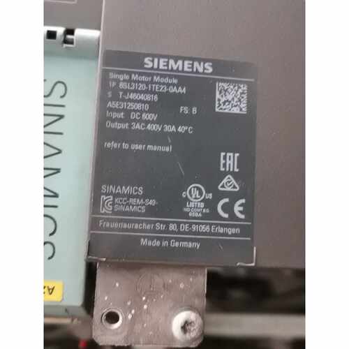 询价驱动6SL3120-1TE23-0AA3/4,成色
