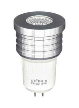 LED灯杯3W MR11小杯E14E27螺口GU5.3插脚GU10卡COB射灯泡 12V220V