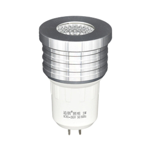 LED灯杯3W MR11小杯E14E27螺口GU5.3插脚GU10卡COB射灯泡 12V220V