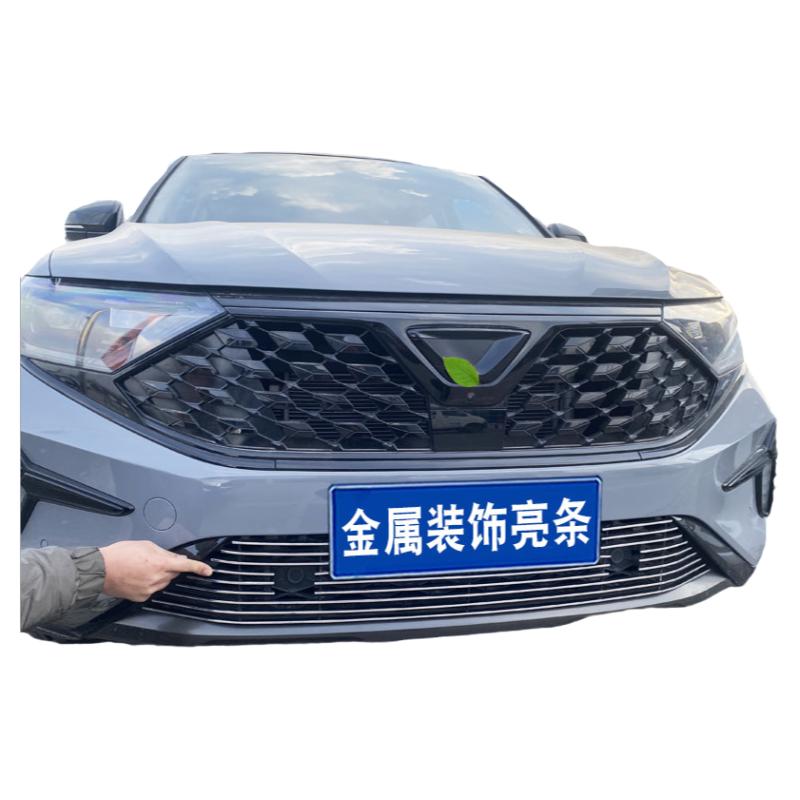 捷达VS7中网改装亮条汽车防虫网
