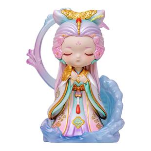 2025蛇年巳升升手办拟人版赵雅芝推荐白臻臻乘风破浪礼品创意潮玩