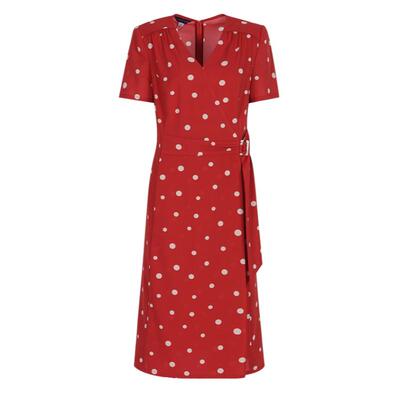 靓诺休闲风闪裙腰带收腰显瘦