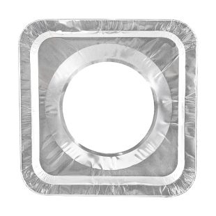 燃气灶锡纸防油垫防油贴纸灶台铝箔炉灶垫圆形煤气灶锡纸保护垫圈