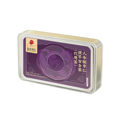 30罐同仁堂人参酸枣仁茯苓百合茶