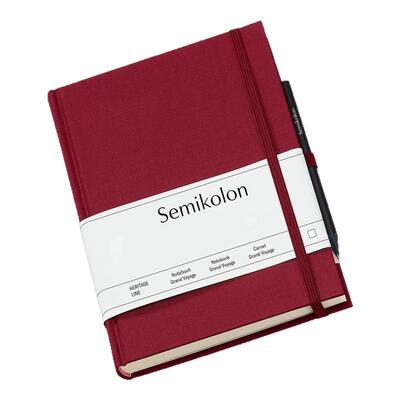 semikolon旅行系列布面记事本