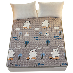 牛奶绒床垫软垫家用床褥垫子铺地睡垫宿舍学生床盖冬季毛毯被褥子