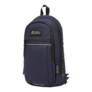 SKAP圣伽步男包2025秋季新款斜挎单肩包拉链休闲男士胸包