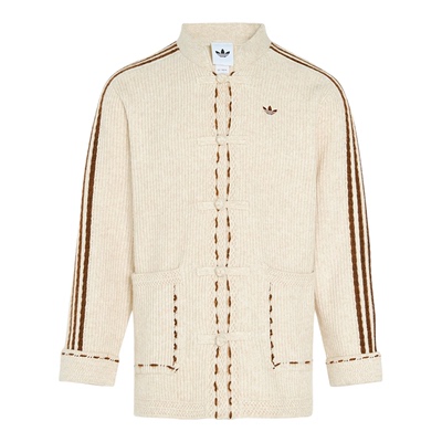 Adidas/阿迪达斯正品三叶草男女款经典针织经典夹克外套KR5065