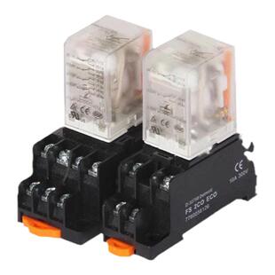 魏德米勒款小型中间继电器DRM270024L 8脚底座24V直流230V交流