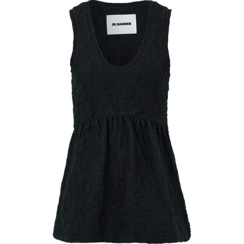 Jil Sander 夏季女轻熟棉质混纺背心