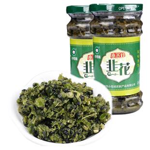 河南特产小苍娃韭花酱韭菜花酱310g2瓶装拌饭酱下饭咸菜