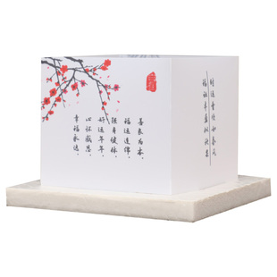 水上正方形河灯水漂灯复古河灯船春节花灯中元节中秋节庆漂流水灯