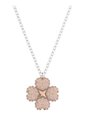 SWAROVSKI 女士白金色简约时尚款项链银泰百货精品 301369