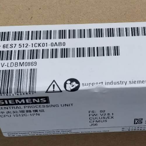 议价6ES7512-1CK01-0AB0西门子PLC S7-1500CPU模块6ES75121CK010A