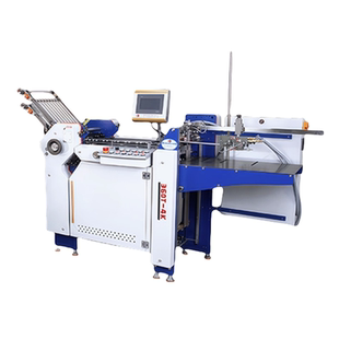 力晴折页机全自动印刷机输纸带折纸机小型工业360十字说明书不干胶480印刷后道书本折页设备