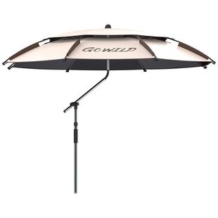 渔之源沙滩伞户外便携式遮阳伞露营伞2025新款专用折叠摆摊太阳伞