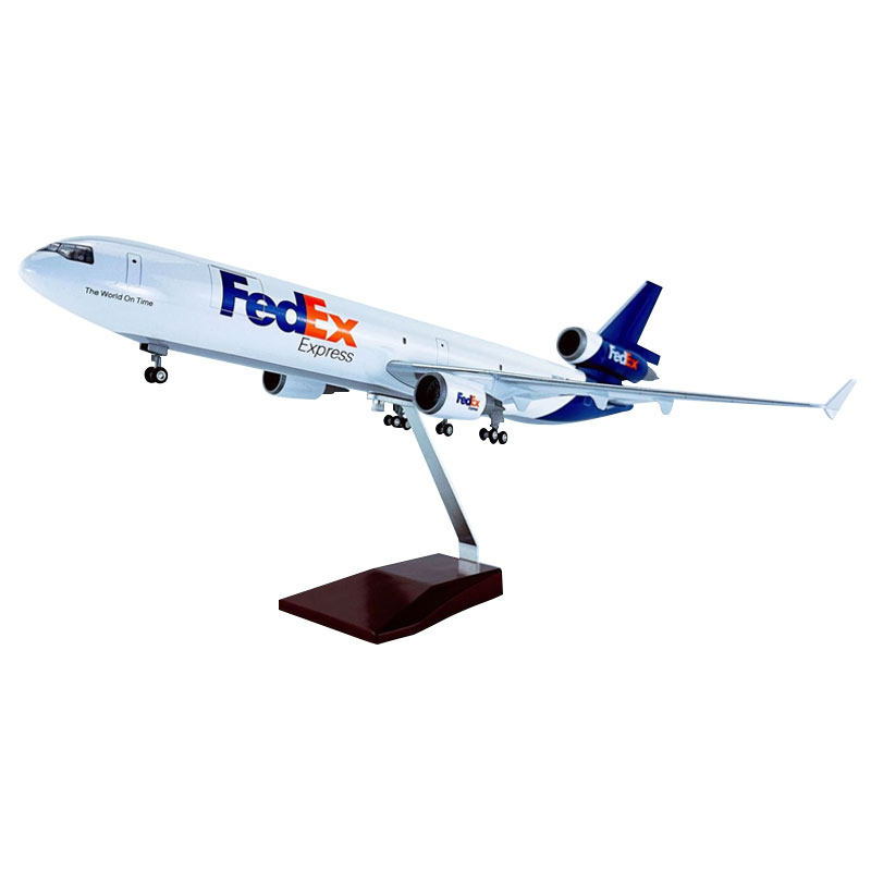 飞机模型麦道MD-11联邦快递Fedex运输机华航联邦货运航模摆件礼物