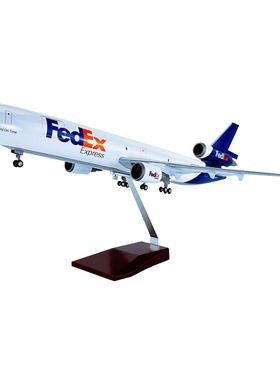 飞机模型麦道MD-11联邦快递Fedex运输机华航联邦货运航模摆件礼物