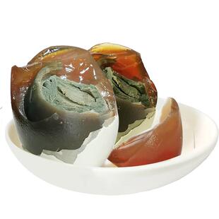温汤佬盐皮蛋江西特产宜春皮蛋即食卤蛋零食小吃实心鸭蛋腌制变蛋