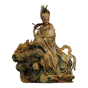 末那末匠丨晋城玉皇庙《二十八星宿·亢金龙》限量艺术铸铜版雕像