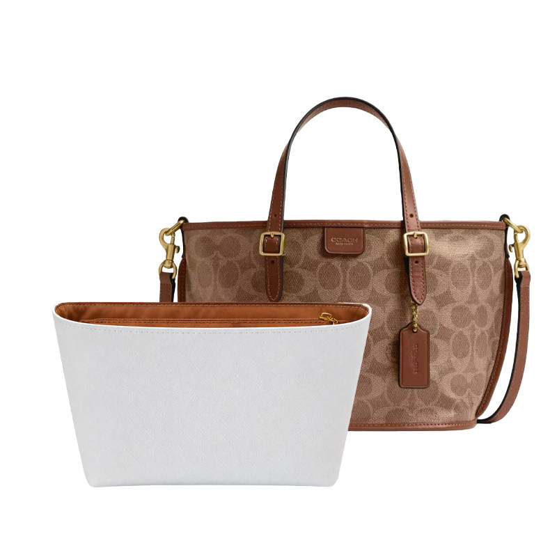 适用于coach蔻驰Taxi tote21菜篮子内胆包内衬袋防水包撑轻薄收纳