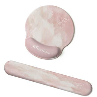 SUYA苏雅高级渐变护腕鼠标垫女生高颜值办公室桌面键盘手托护腕垫