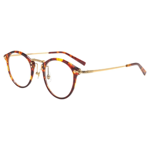 陈奕迅同款日本赛璐璐手制纯钛圆眼镜男超轻近视文艺防蓝光镜框女