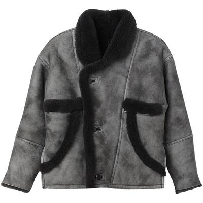 SANDRO时尚撞色设计外套上衣