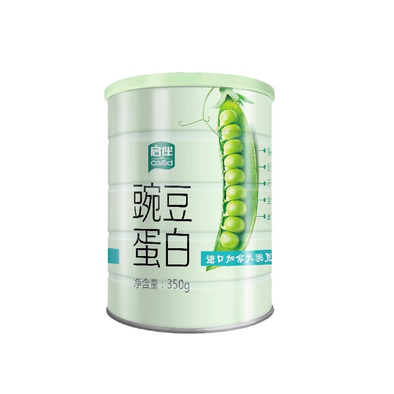 无麸质豌豆蛋白启伴素食无蛋奶