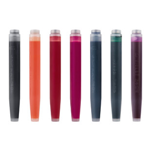 日本白金PLATINUM|Preppy钢笔墨水彩色墨水囊 SPN-100A 彩色墨胆