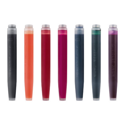 日本白金PLATINUM|Preppy钢笔墨水彩色墨水囊 SPN-100A 彩色墨胆