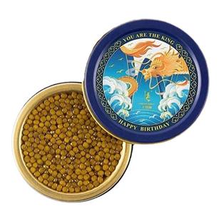 卡露伽生日系列衢州鲟鱼子酱30g男女生礼物端午节高级即食鱼籽酱