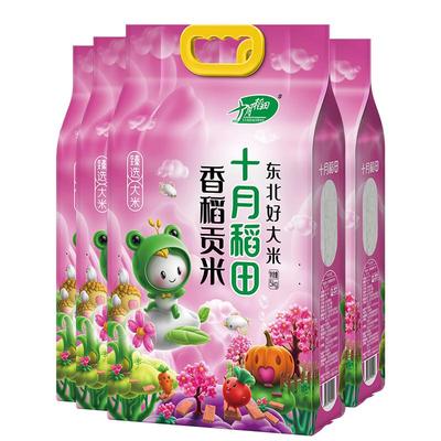 十月稻田香稻贡米5kg*4袋