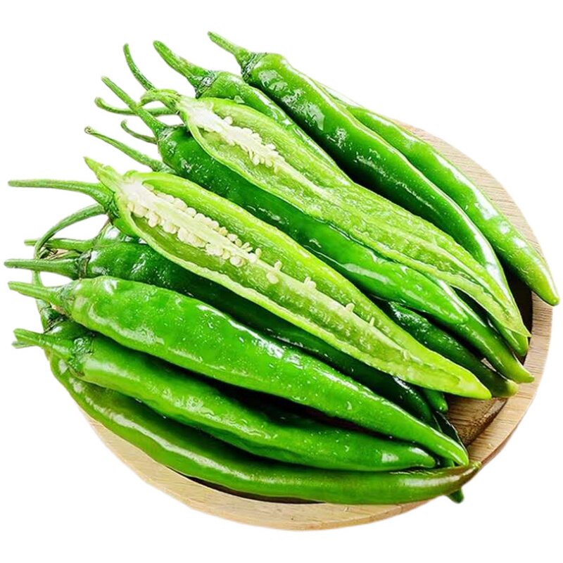 现摘湖北二荆条3斤包邮小尖椒