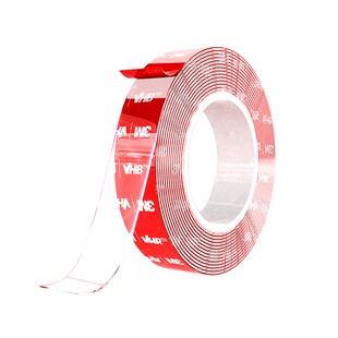 3m双面胶超强力高粘度无痕粘胶加厚纳米双面胶耐高温透明魔力车用粘度固定墙面免钉免打孔强力万能粘春联胶带