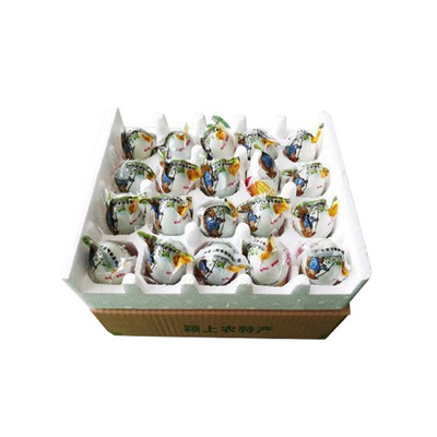 农家散养红心流油流沙咸鸭蛋