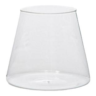 日式富士山玻璃杯子高硼硅水杯透明热奶杯子豆浆杯红酒杯子耐高温