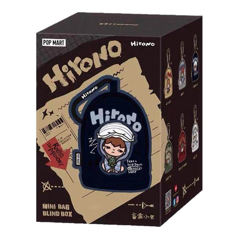 壹号POPMART泡泡玛特小野Hirono 回声系列盲盒小包挂件潮流周边