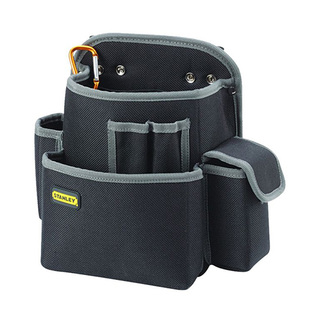 史丹利双袋四袋五袋双插孔枪钻式方型工具包腰包96-253/254-23