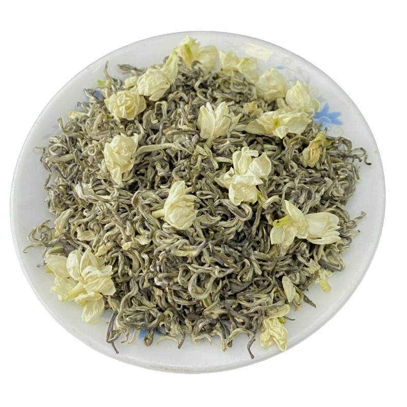四川雅安碧潭细芽飘雪茉莉花茶